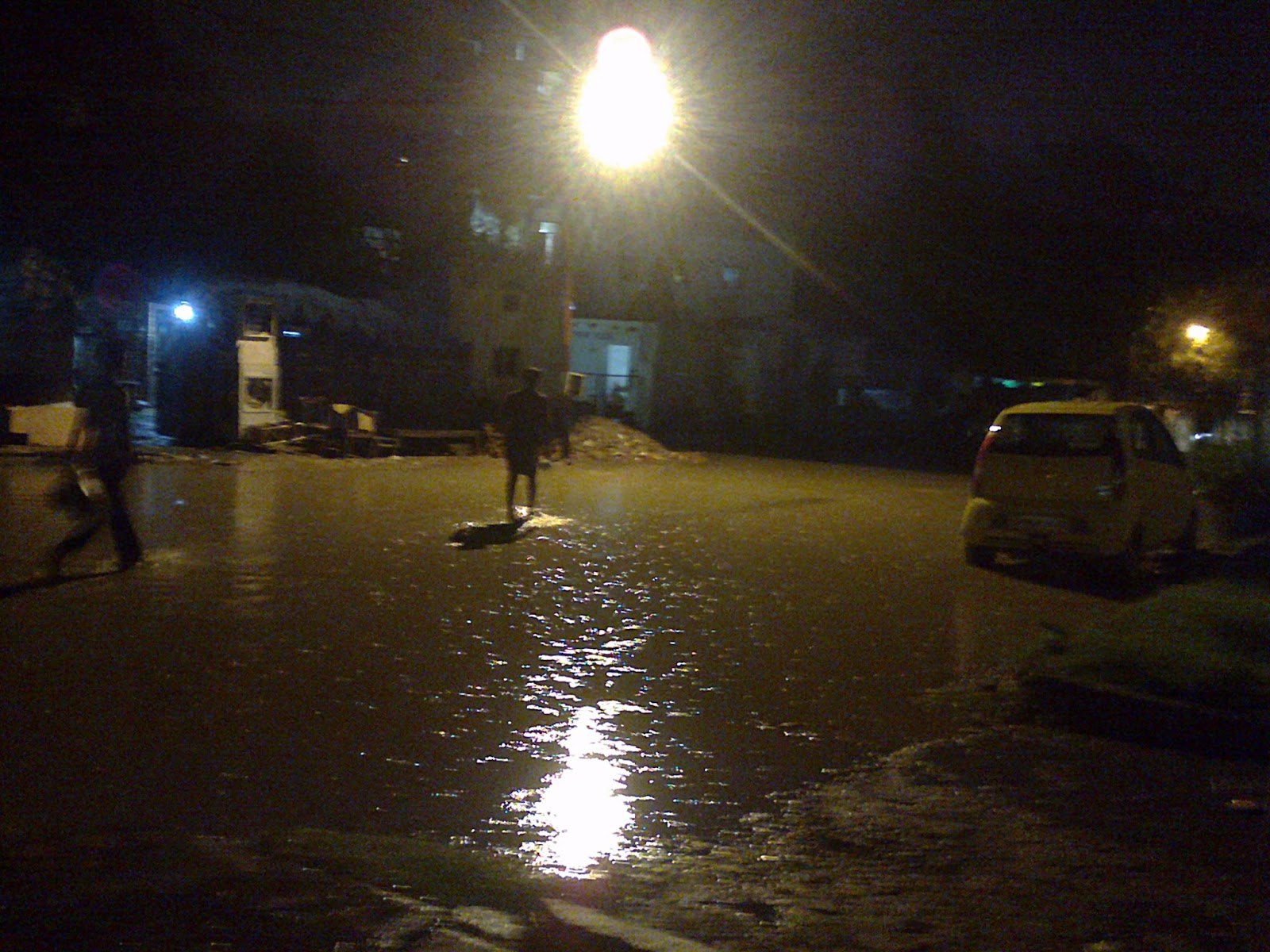 Rain, Rain and Drains in Noida!