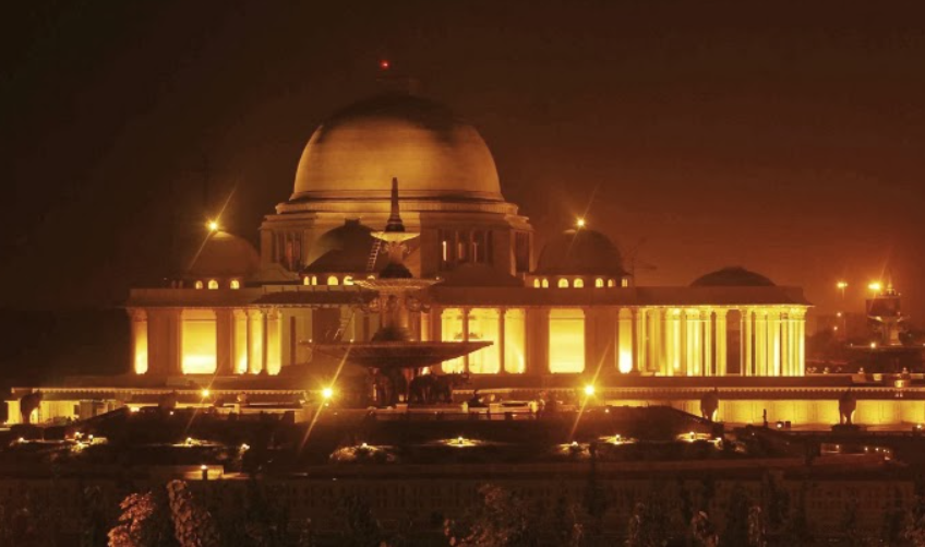Rashtriya Dalit Prerna Sthal, Noida Nightview