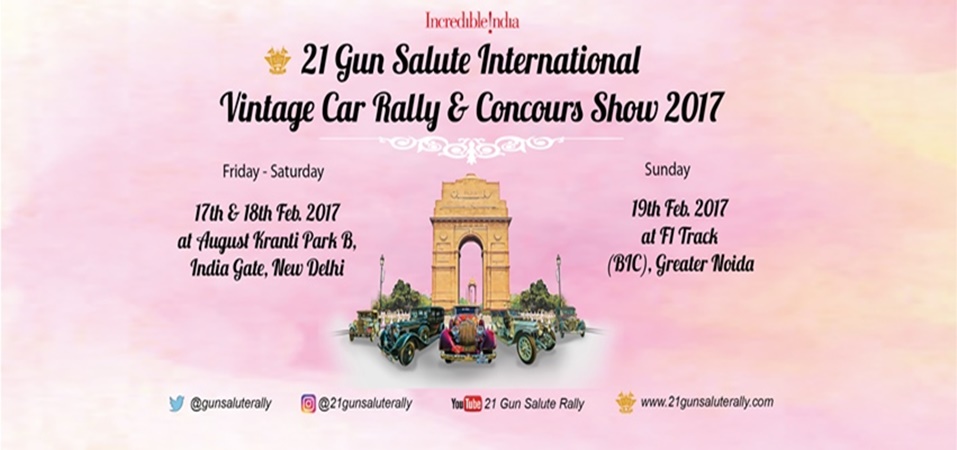 21 Gun Salute International Vintage Car Rally and Concours Show 2017