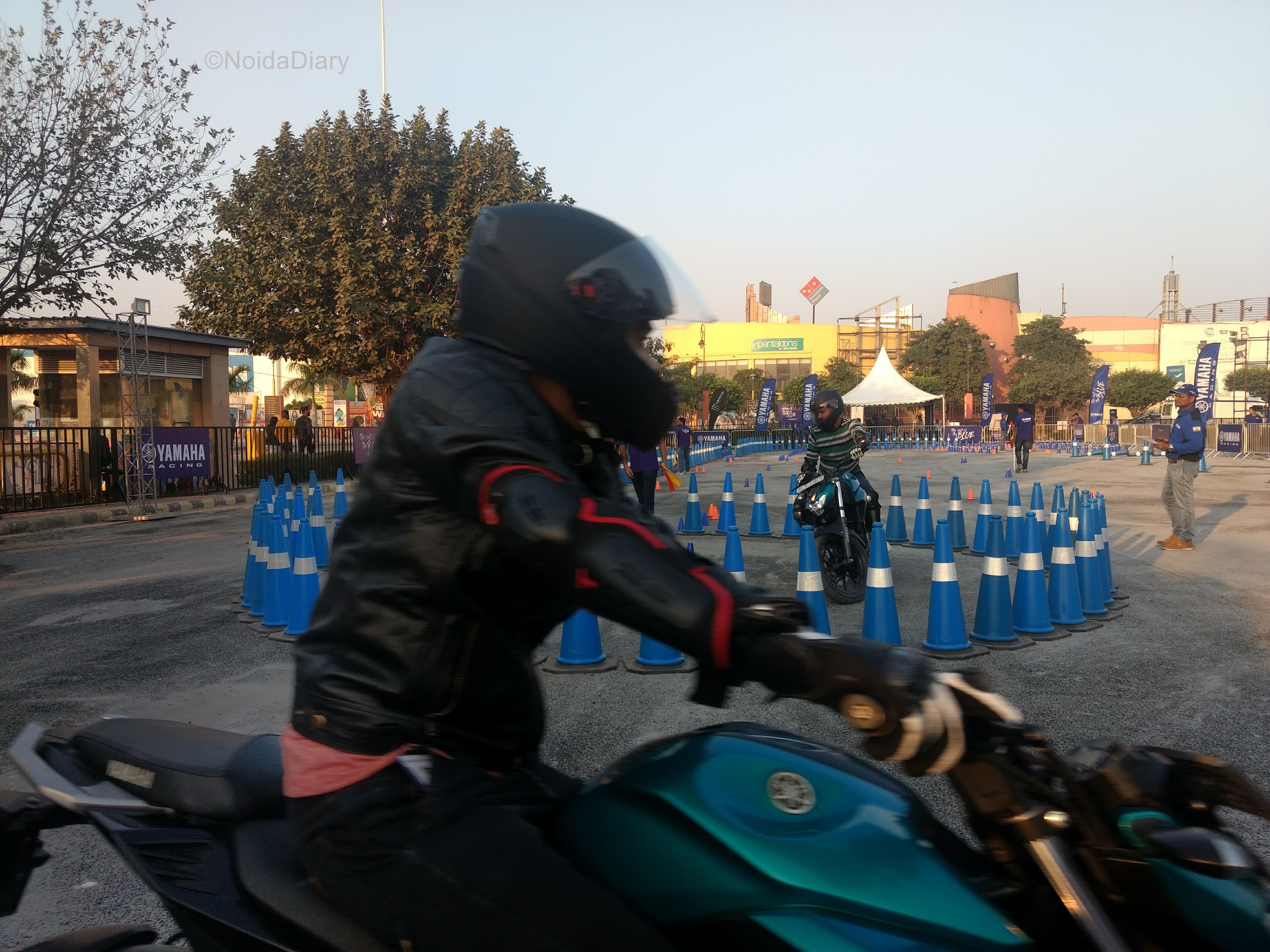 Yamaha Call of The Blue Delhi - Gymkhana Racing