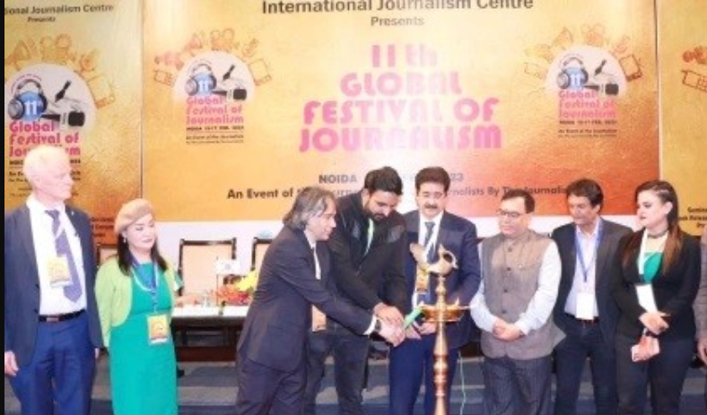 11th Global Festival of Journalism Noida 2023 at Noida Film City