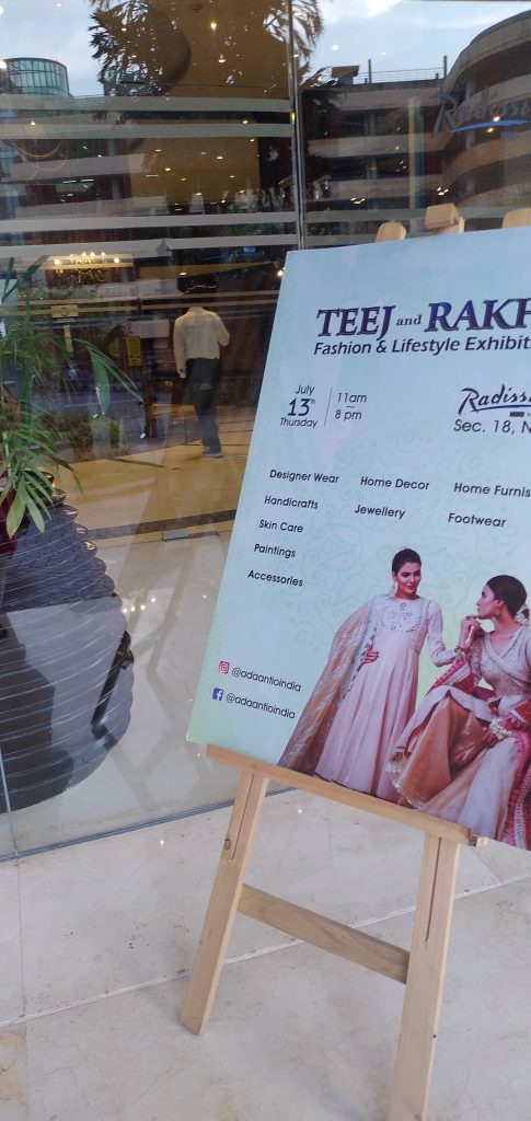 Pop-up Fashion & Lifestyle Exhibition at Radisson Blu by Adaantio for Festive Season of Teej and Rakhi