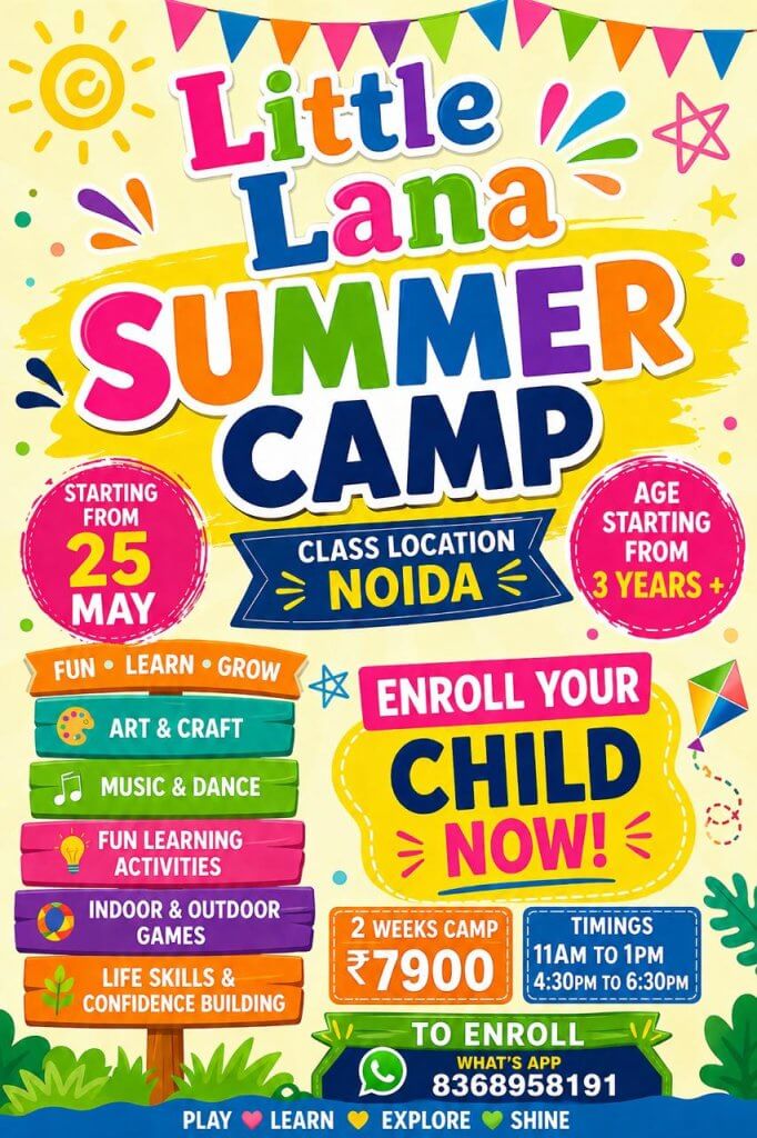 Little Lana Summer Camp 2026 Noida Sector 31