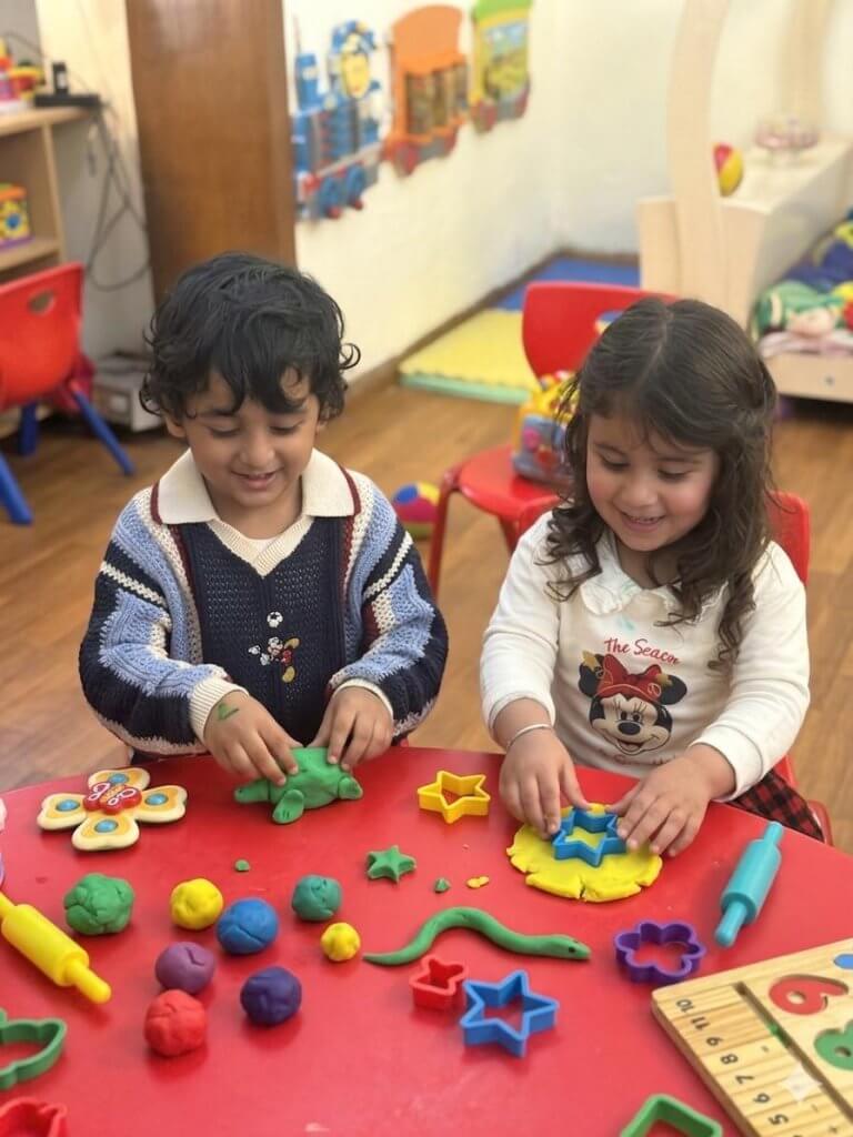 Little Lana Summer Camp 2026 Noida Sector 31Play Dough Activity