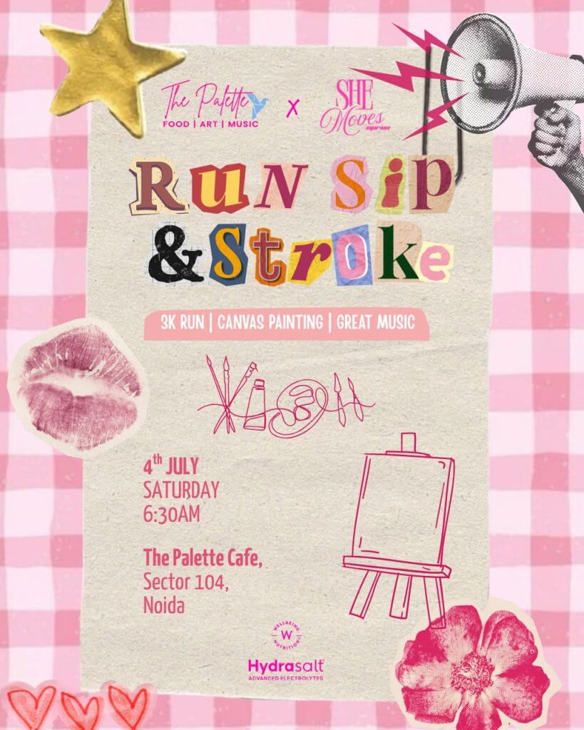 Run SIp and Stroke Womens only event in Noida Sector 104