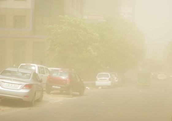 Dust Storm in Noida