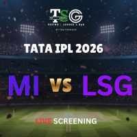 Screening of MI vs LSG | Mumbai Indians vs Lucknow Super Giants at The SOHO Garden