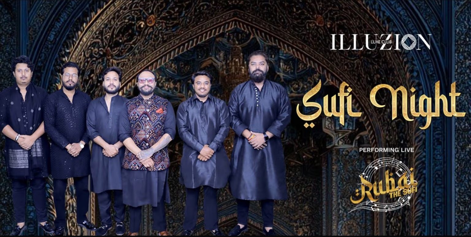 Indeno Rubai Jashn-e-Sufi ft. Rubai - Sufi Night at Illuzion Luxe Club Noida - Noida ...