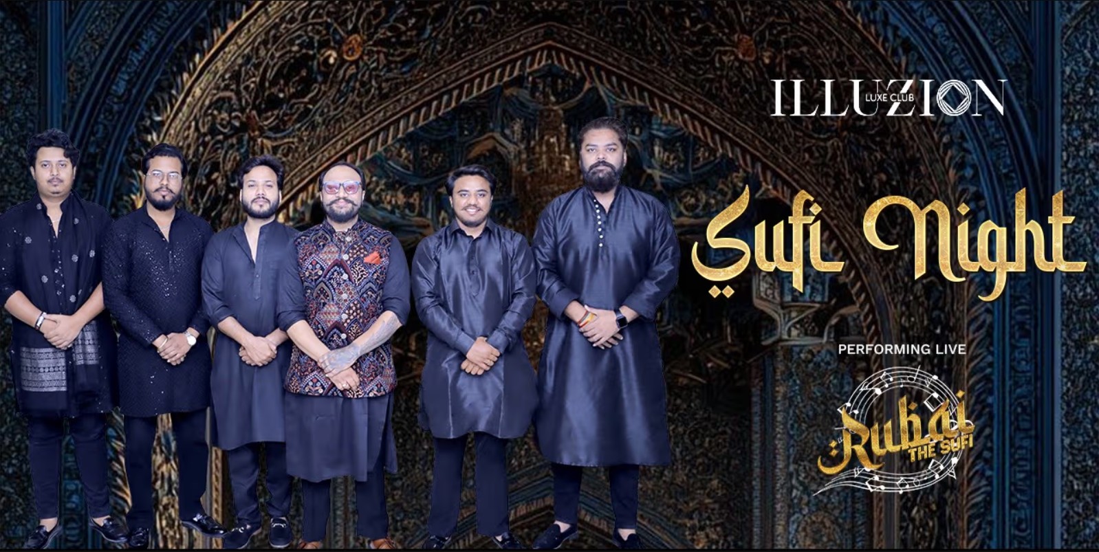 Jashn-e-Sufi ft. Rubai - Sufi Night at Illuzion Luxe Club Noida