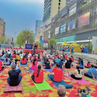 Noida Sunday Live – International Yoga Day Celebration 2026 at Gaur City Mall