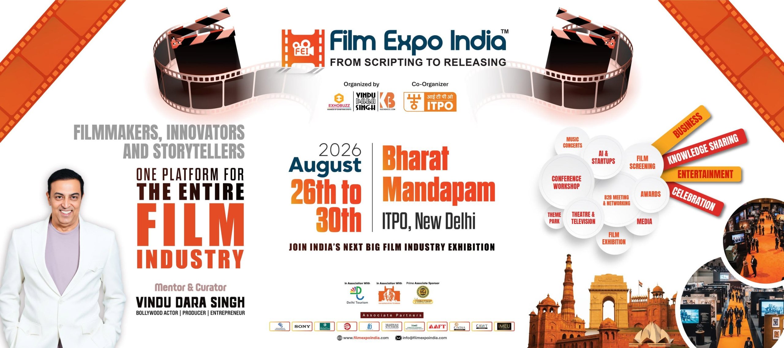 Film Expo India 2026 at Barat Mandapam Delhi August 2026
