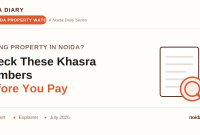 Buying a Plot Near a Noida Sector? Check the Khasra Number First