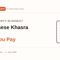 Buying a Plot Near a Noida Sector? Check the Khasra Number First