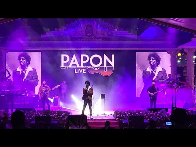 Papon Live in Concer Yashobhoomi Delhi