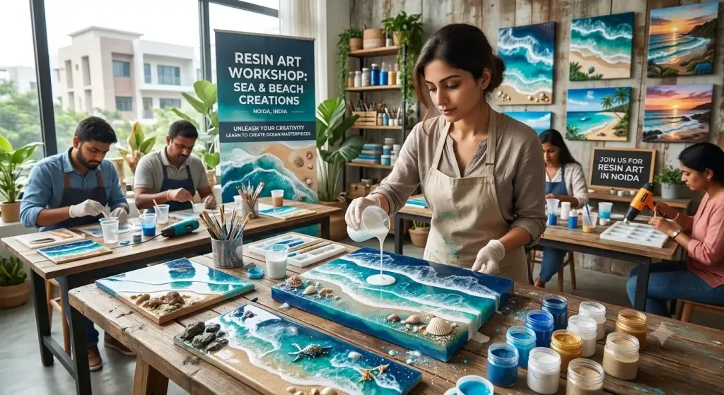 Things to do in Noida this Sunday 30 August 2026 — resin art workshop, comedy shows and live music guide