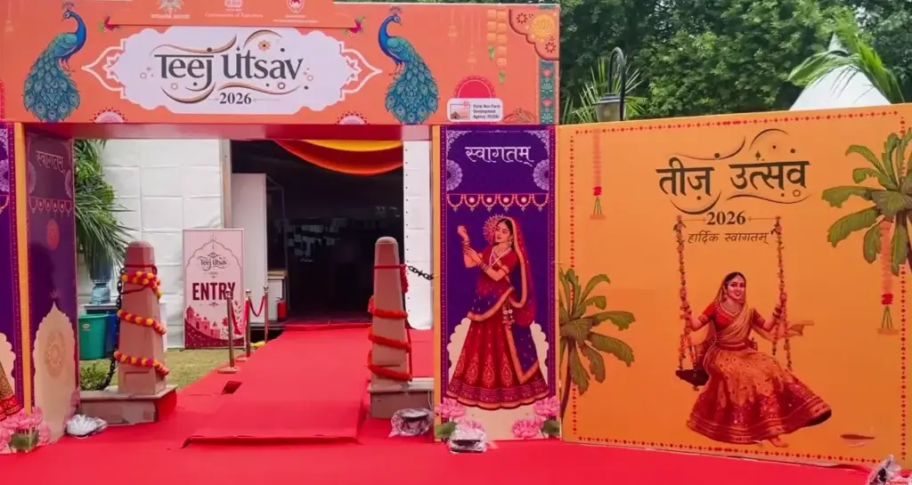 Teej Utsav at Bikaner House Delhi August 2026